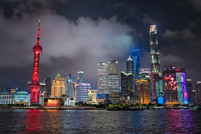 上海外灘共產(chǎn)黨100周年